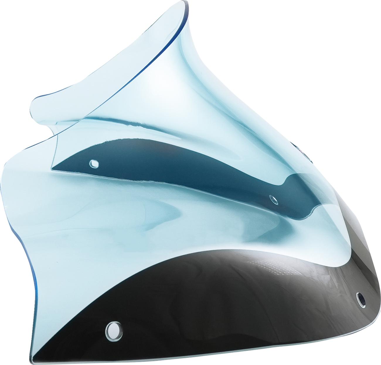 Klock Werks  8" Kolor Flare Blue Ice Windshield 1998-2013 Harley Road Glide