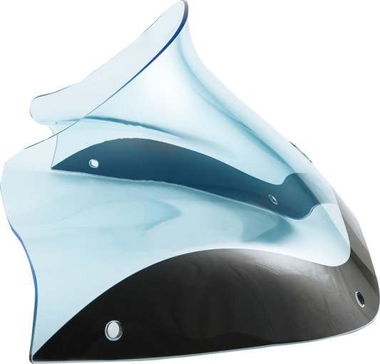 Klock Werks  8" Kolor Flare Blue Ice Windshield 1998-2013 Harley Road Glide