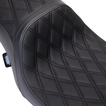 Drag Specialties Performance Predator Diamond Seat for 2008-2024 Harley Touring