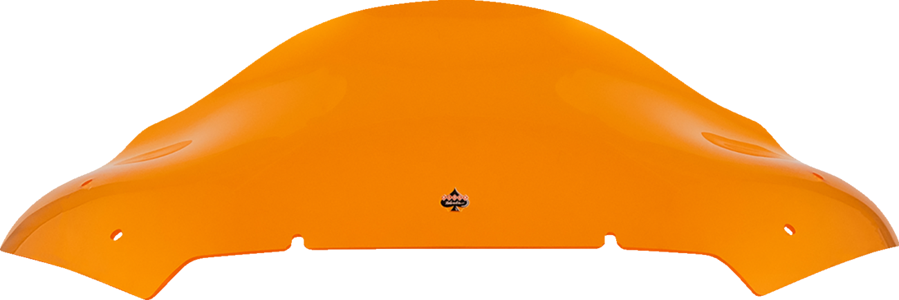 Klock Werks Kolor Flare 10" Orange Windshield for 2023-25 Harley Road Glide FLTR