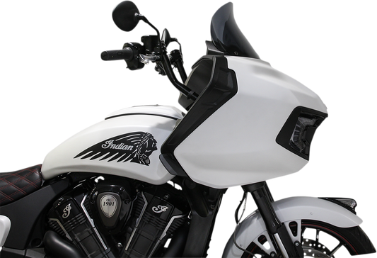 Klock Werks Flare 11" Dark Smoke Windshield fits 2020-2023 Indian Challenger