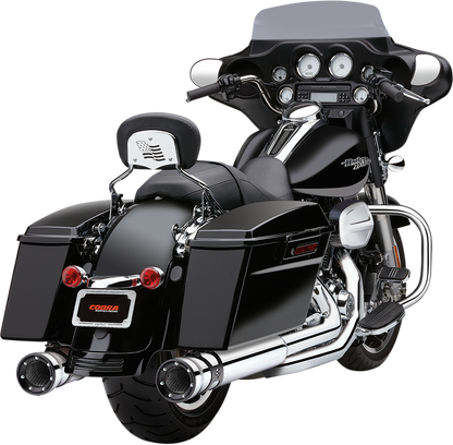 Cobra Race Pro Motorcycle Slip On Mufflers 95-16 Harley Touring FLHR FLHX FLHT