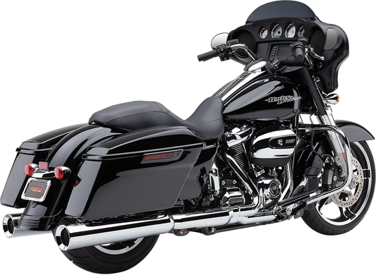 Cobra Power Flo Motorcycle Slip on Mufflers 2017-2020 Harley Touring Models