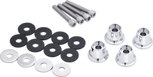 Ciro Chrome 1/2" Luggage Tour Rack Lift Kit fits Harley Davidson Motorcycles
