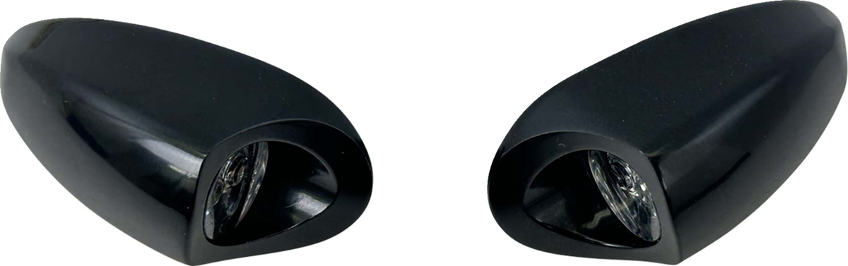 Kodlin Neowise X Black Mini Fender Strut Turn Signals for 2018-26 Harley Softail