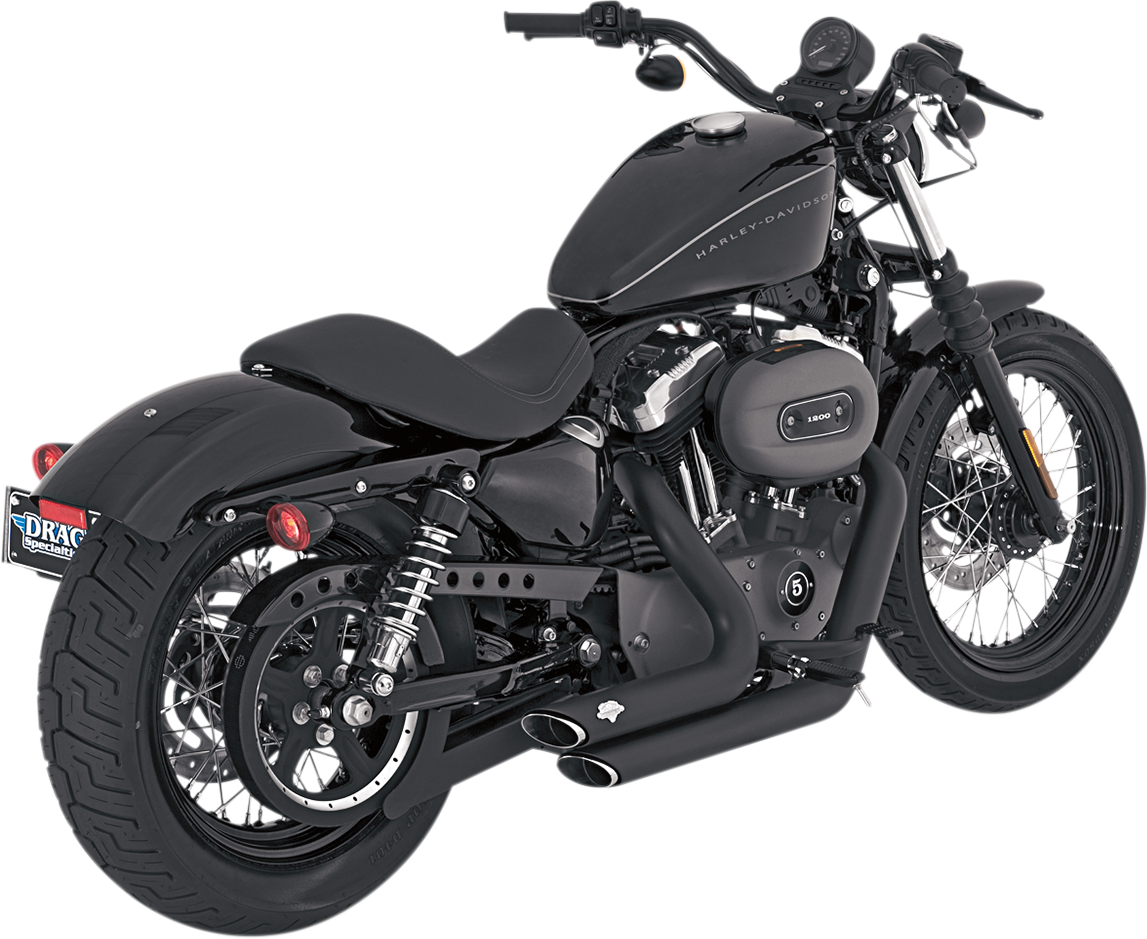 Vance & Hines Shortshots Staggered Exhaust fits 2004-2013 Harley Sportster XL