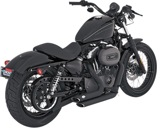 Vance & Hines Shortshots Staggered Exhaust fits 2004-2013 Harley Sportster XL