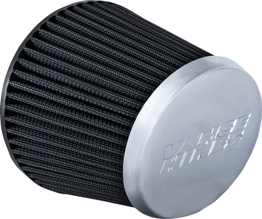 Vance & Hines Chrome VO2 Falcon Air Filter Replacement for Harley Davidson