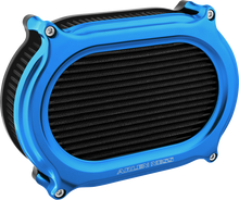 Arlen Ness Oval Stage 2 Blue Air Filter Kit for 2023-2025 Harley Touring Softail
