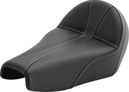 Saddlemen Dominator Silver Stitch Solo Seat fits 2004-2022 Harley Davidson XLX