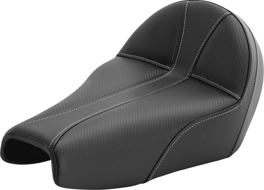 Saddlemen Dominator Silver Stitch Solo Seat fits 2004-2022 Harley Davidson XLX