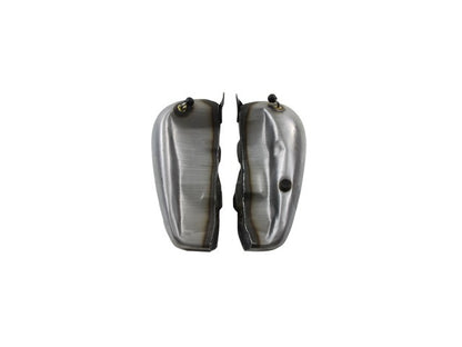 Vtwin Bobbed 5 Gallon Gas Tank Set fits 1947-1984 Harley Davidson FL FXS