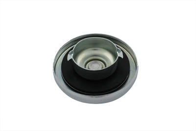 Vtwin Non-Vented Stock Style Left Side Gas Fuel Cap for 1970-1982 Harley FL FX