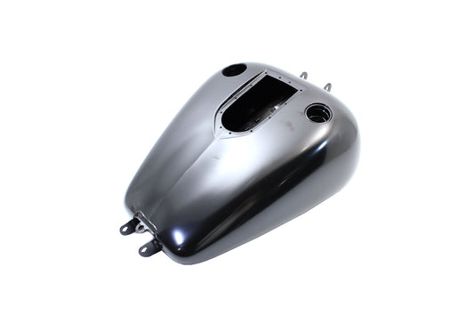 VTwin Wyatt Gatling Raw Bobbed 5.1 Gallon EFI Gas Tank 2004-2017 Harley Dyna FXD