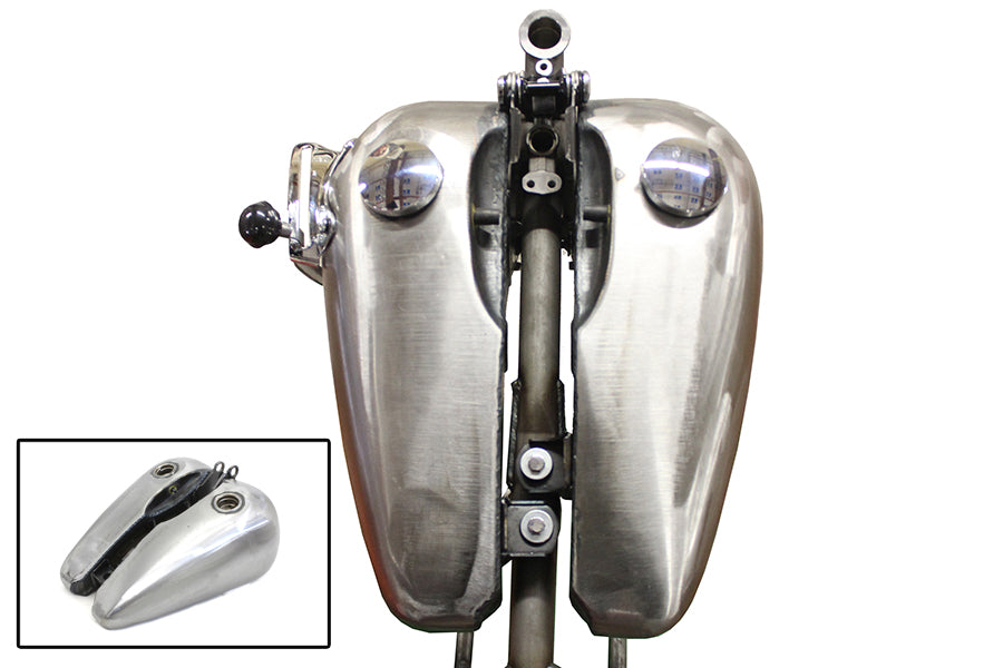 VTwin Wyatt Gatling Bobbed 3.5 Gallon Carb Gas Tank 1984-1999 Harley Softail