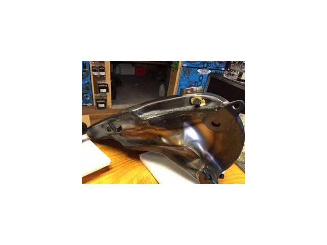 Vtwin Replica 3.5 Gal Bobbed Gas Fuel Tank for 1948-65 Harley Touring Panhead FL