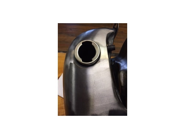 Vtwin Replica 3.5 Gal Bobbed Gas Fuel Tank for 1948-65 Harley Touring Panhead FL