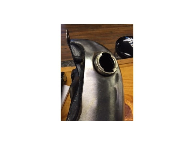 Vtwin Replica 3.5 Gal Bobbed Gas Fuel Tank for 1948-65 Harley Touring Panhead FL