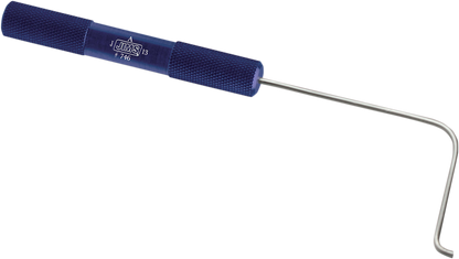 Jims Blue Sliver Twin Cam EVO Motorcycle Tappet Adjustment Gauge Tool Harley