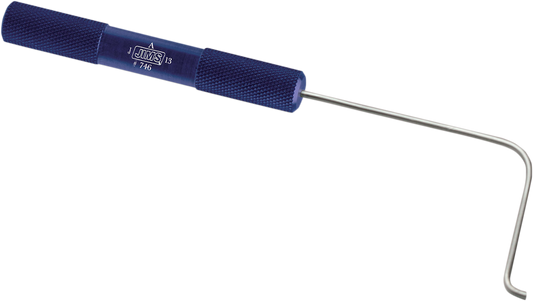 Jims Blue Sliver Twin Cam EVO Motorcycle Tappet Adjustment Gauge Tool Harley