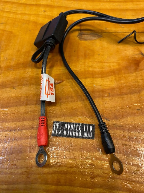 Drag Specialties Universal Motorcycle Batter Tender Eyelet Cable Pigtail
