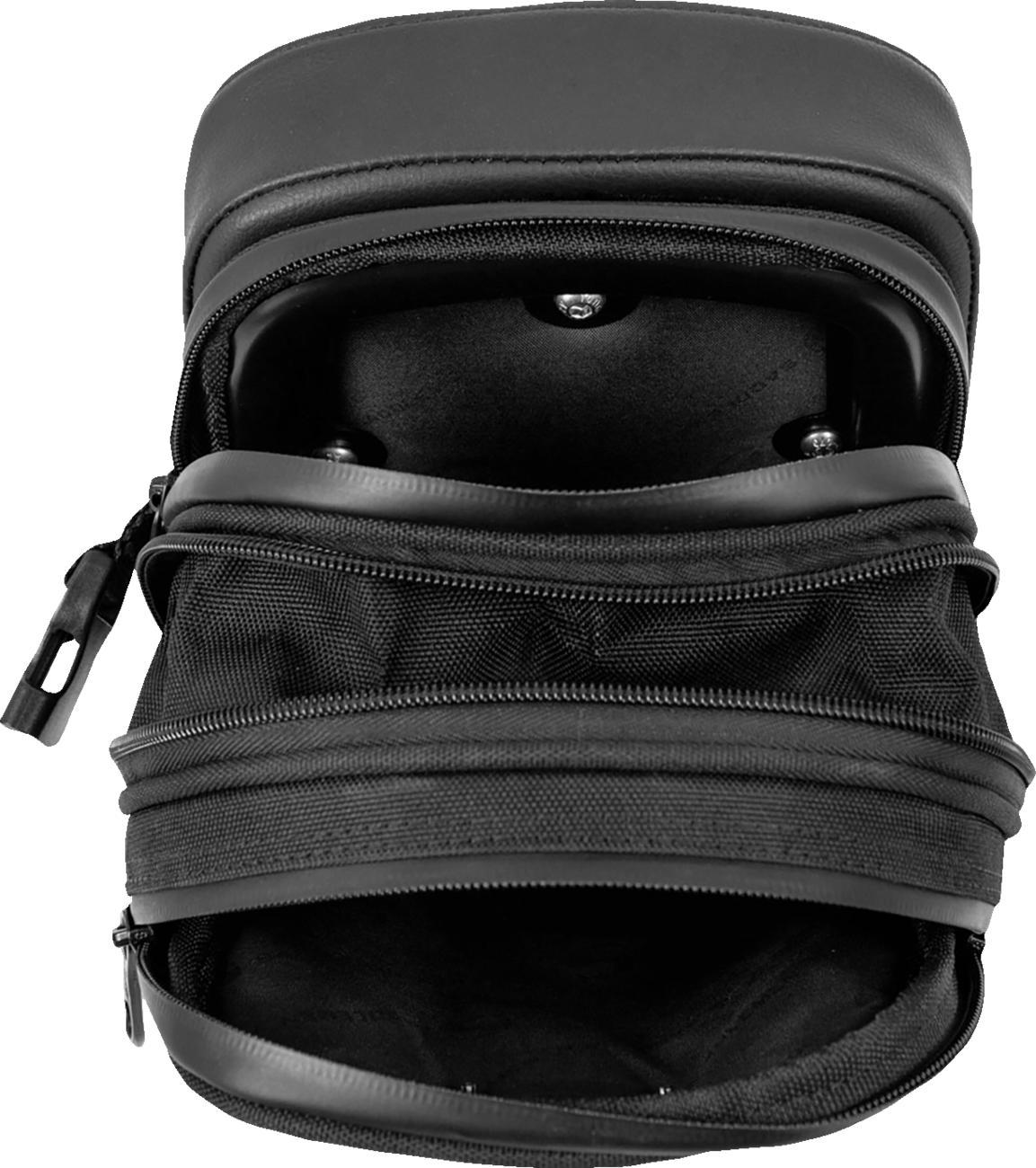 Saddlemen Fundamentals Black Sissy Bar Storage Bag Pouch for Harley Davidson