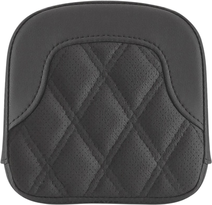 Saddlemen 7.5" x 7.5" Lattice Stitch Gravestone Sissy Bar Pad for Harley Touring