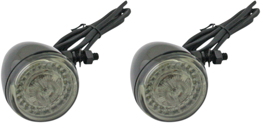 Custom Dynamics ProBeam Universal Motorcycle LED Bullet Turn Signals Harley