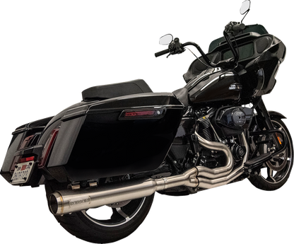Bassani High Horsepower 2-1 Stainless Exhaust System for 2017-26 Harley Touring
