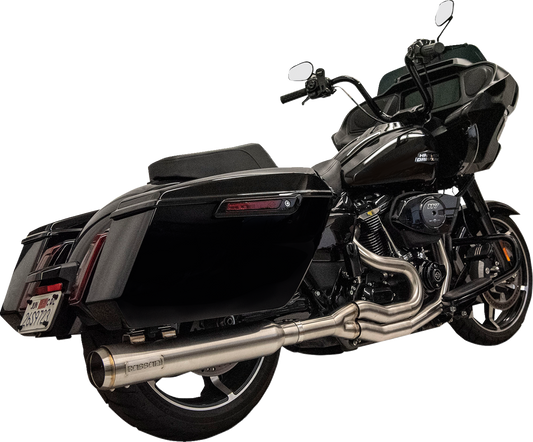 Bassani High Horsepower 2-1 Stainless Exhaust System for 2017-26 Harley Touring