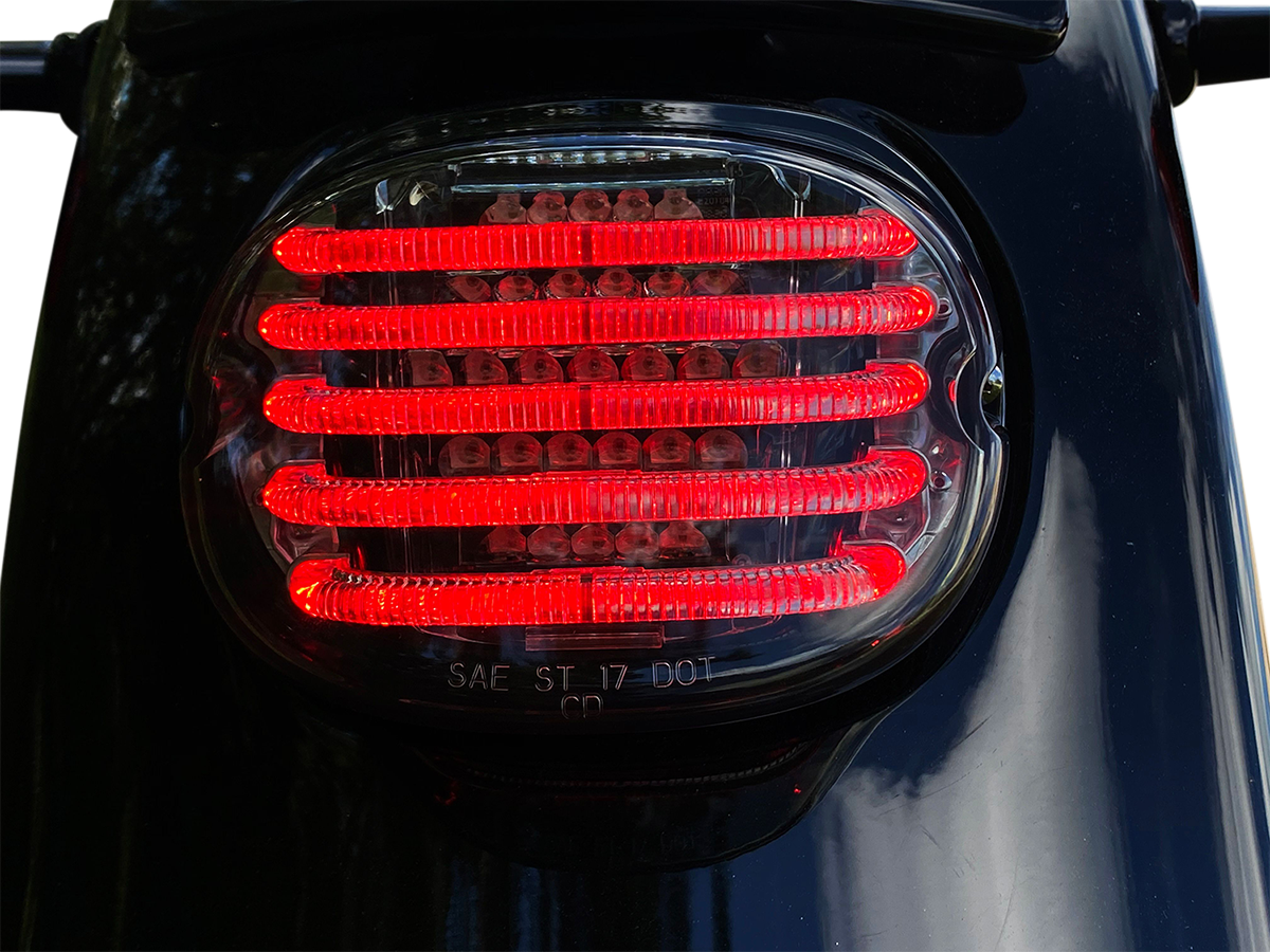 Custom Dynamics LED Taillight Integrated Turn Signals 1999-2024 Harley Touring