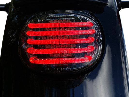 Custom Dynamics LED Taillight Integrated Turn Signals 1999-2024 Harley Touring