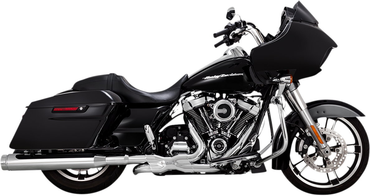 Vance & Hines Torquer 450 Exhaust 4.5" Mufflers for 1995-16 Harley Touring 16673