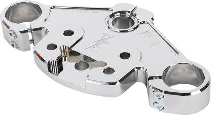 Thrashin Supply Chrome Top Triple Tree for 2024 Harley Road Glide TSC-2921-3