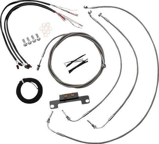 La Choppers Mini Ape Hanger Complete Cable Kit 2021-2023 Harley Road Glide