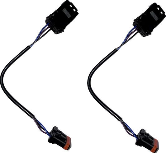 Custom Dynamics Front Turn Signal 4" Extension Harness for 16-24 Harley Softail