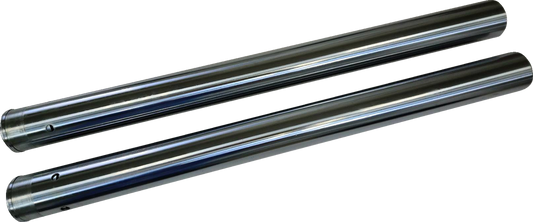 Drag Specialties Hard Chrome 49mm Replacement Fork Tubes 2017-23 Harley Touring