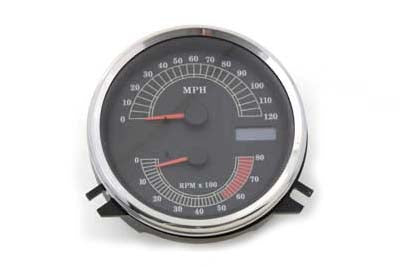 Vtwin Electronic MPH Speedometer with Tach 1996-2003 Harley Touring FLST FLHR