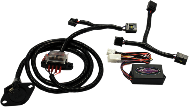 Motor Trike Rear Trailer Hitch Wiring Harness for 09-13 Harley Tri Glide