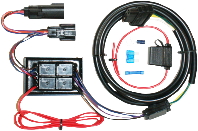 Khrome Werks Trailer Wiring Harness fits 2014-2022 Harley Touring FLHR FLHT