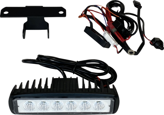 Custom Dynamics White LED Light Bar Kit for 2015-2024 Harley Road Glide FLTR