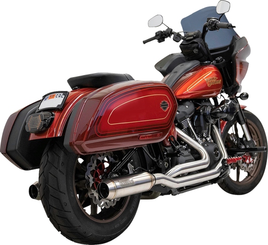 Bassani True Dual Exhaust System fits 2018-2023 Harley Softail FXLRST FXBB FXST