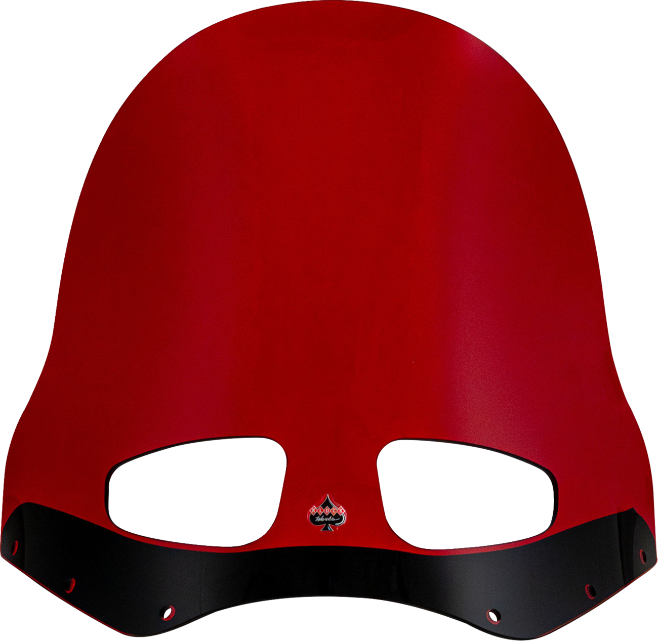 Klock Werks 15" Kolor Flare Red Road Warrior Fairing Motorcycle Windshield