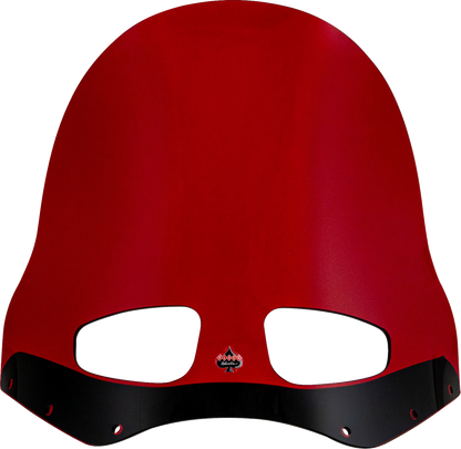 Klock Werks 15" Kolor Flare Red Road Warrior Fairing Motorcycle Windshield
