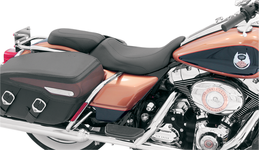 Mustang Tripper Stitched Low Solo Seat fits 2008-2024 Harley Touring 76026
