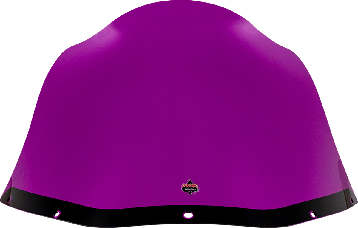 Klock Werks Kolor Flare 12.5" Purple Windshield fits Saddlemen S-RT Mini Fairing