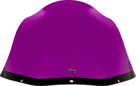 Klock Werks Kolor Flare 12.5" Purple Windshield fits Saddlemen S-RT Mini Fairing