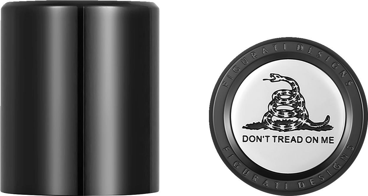 Figurati Don't Tread on Me Short Magnetic Docking Hardware Covers for Harley