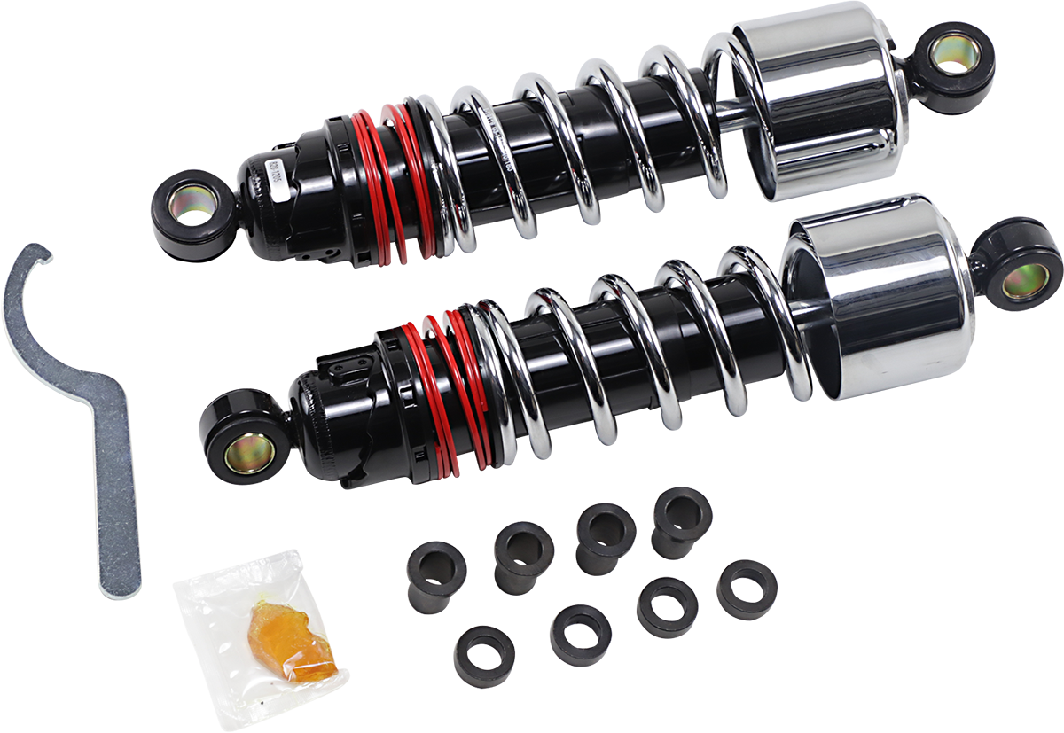 Burly Brand Slammer Plus Standard Rear Shocks fit 1988-2003 Harley Sportster