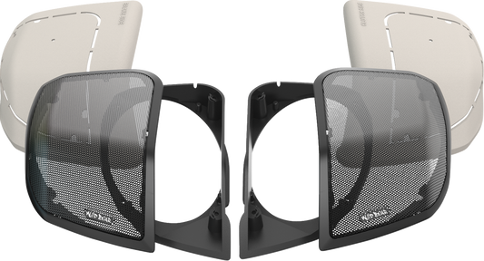 Hogtunes Saddlebag Lid 6" x 9" Cut-In Speaker Kit for 2024-2026 Harley Touring